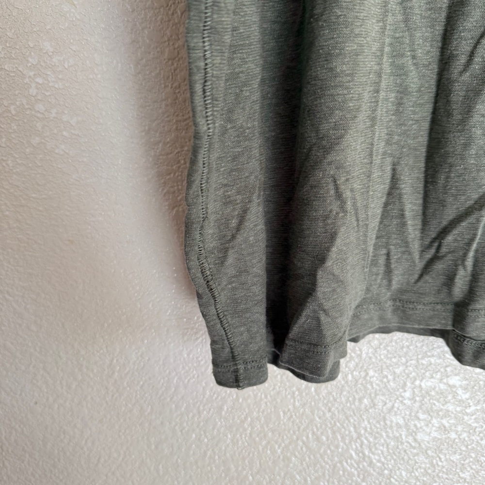 Prana Olive Long‎ Sleeve Women's Top Sz XL - Picture 8 of 10